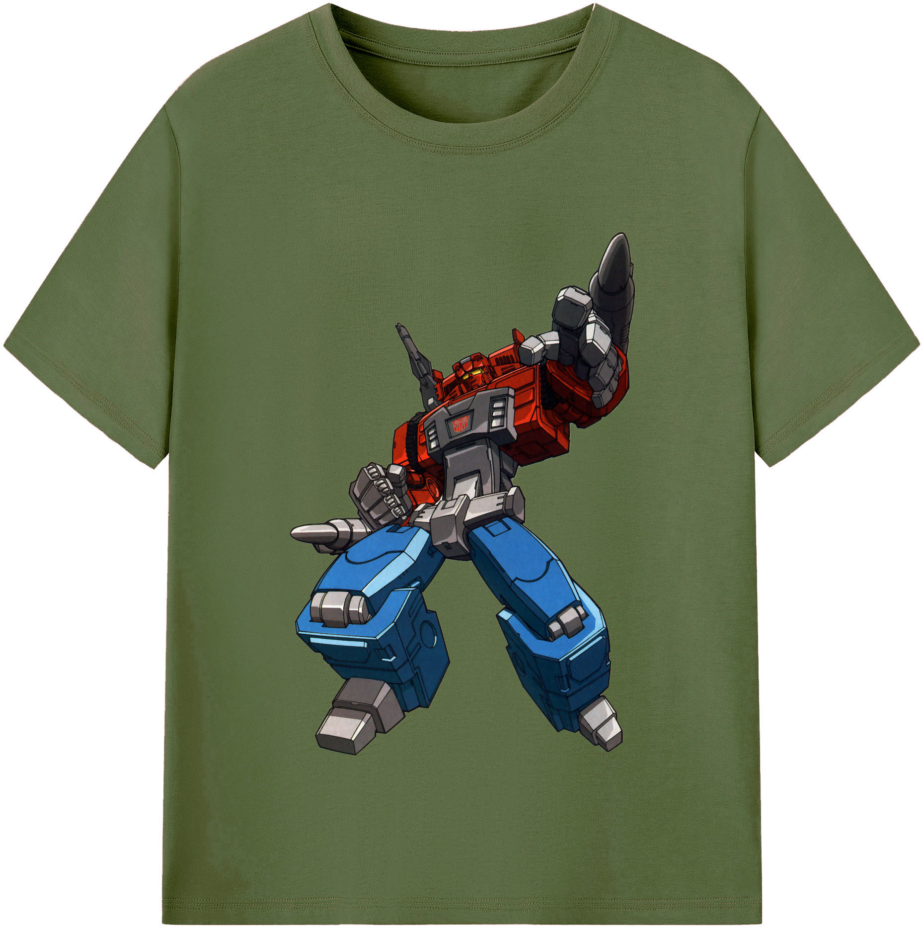 （画像用）  綿100％半袖Tシャツ（フロントプリント）